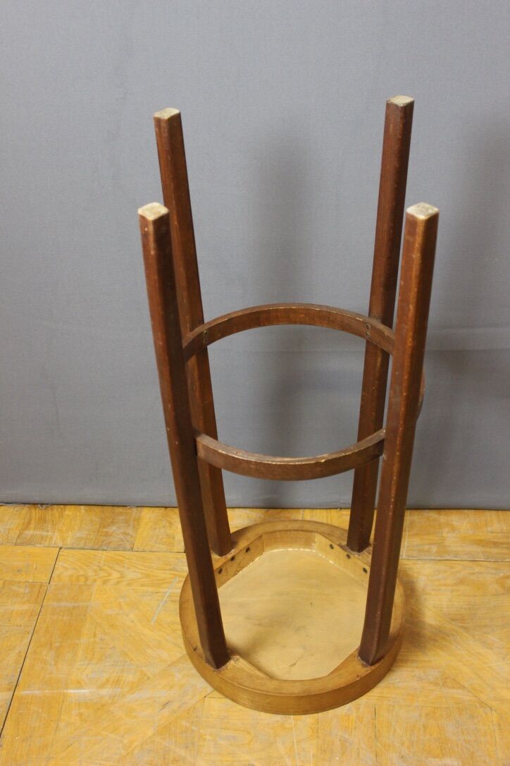 Suite of three bar stools circa 1940