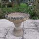 Jardinière sur pied en ciment