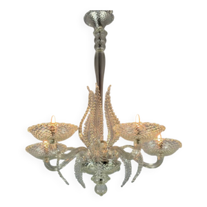 lustre vénitien en verre