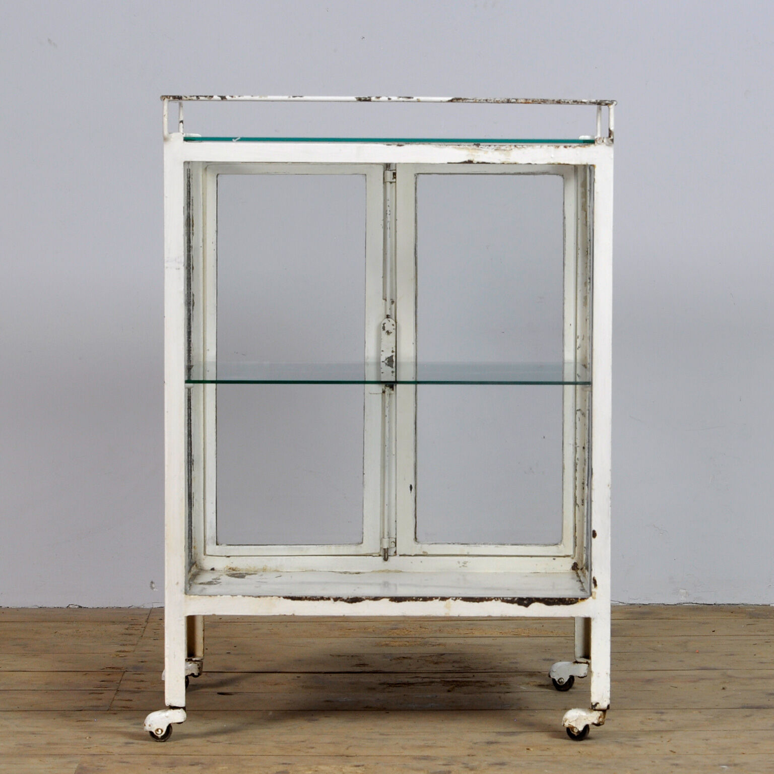 Vintage Iron Medical Trolley, 1930s