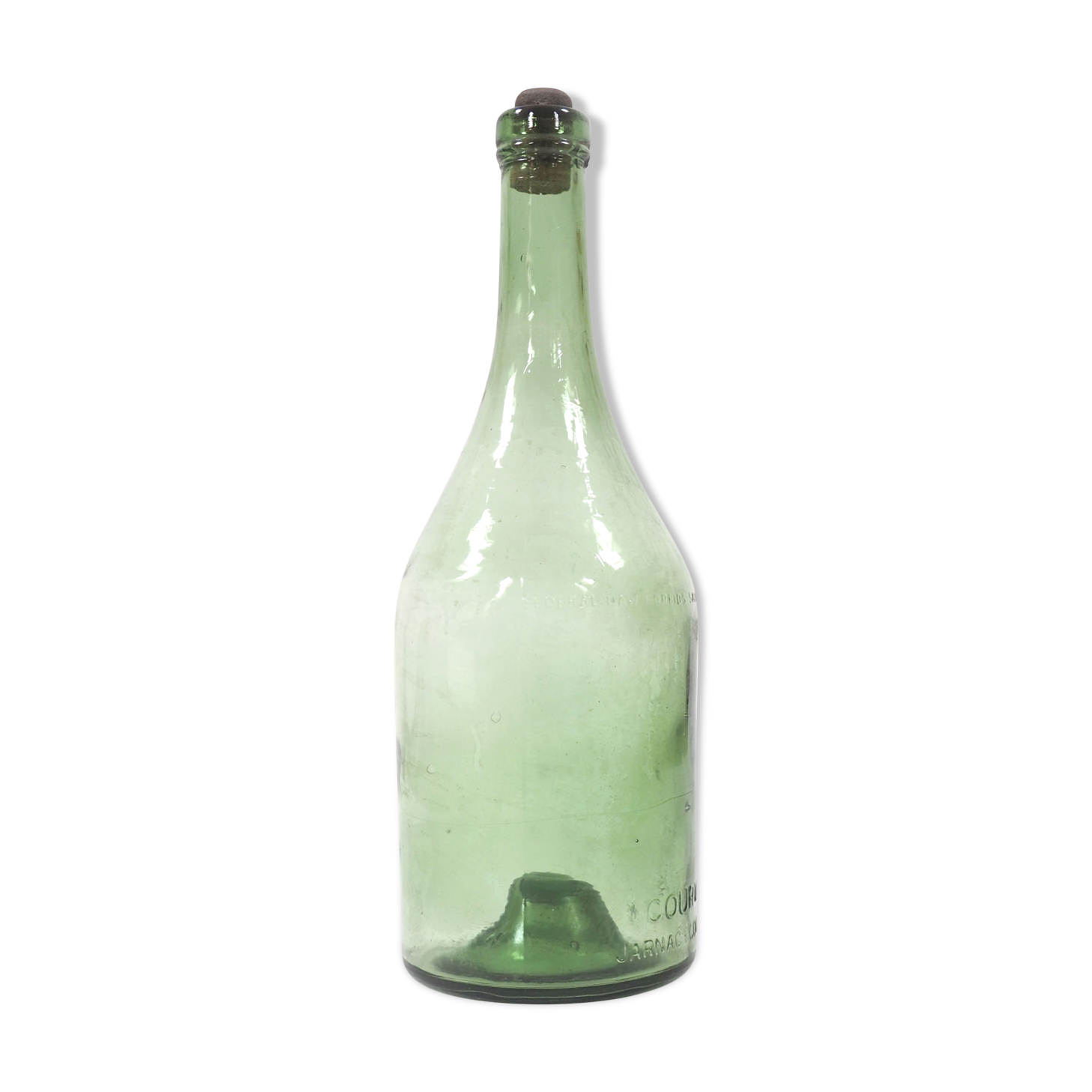 Prohibition era cognac bottle