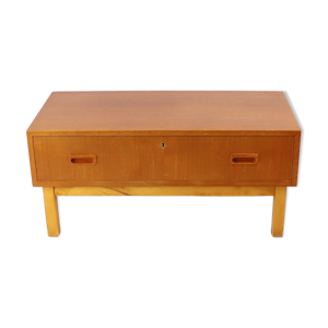 Commode teck basse