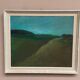 Huile sur toile originale suédoise – "Paysage" par Dina Mortensen – Signé DM – Vintage et encadré – 53 × 45,5 cm (20,9" × 17,9")