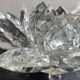 Crystal Flower Paperweight Sculpture