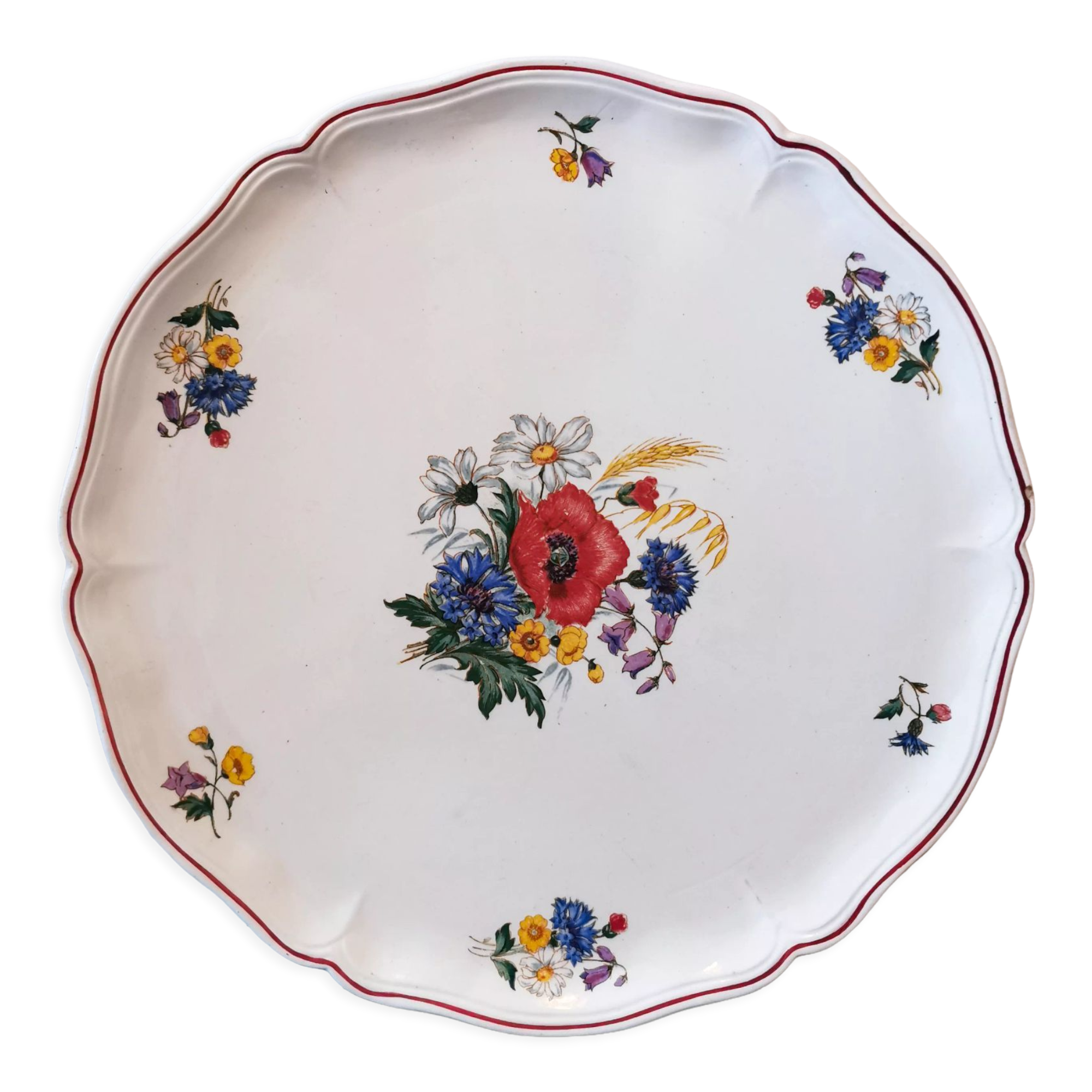 Serving dish Sarreguemines Agreste