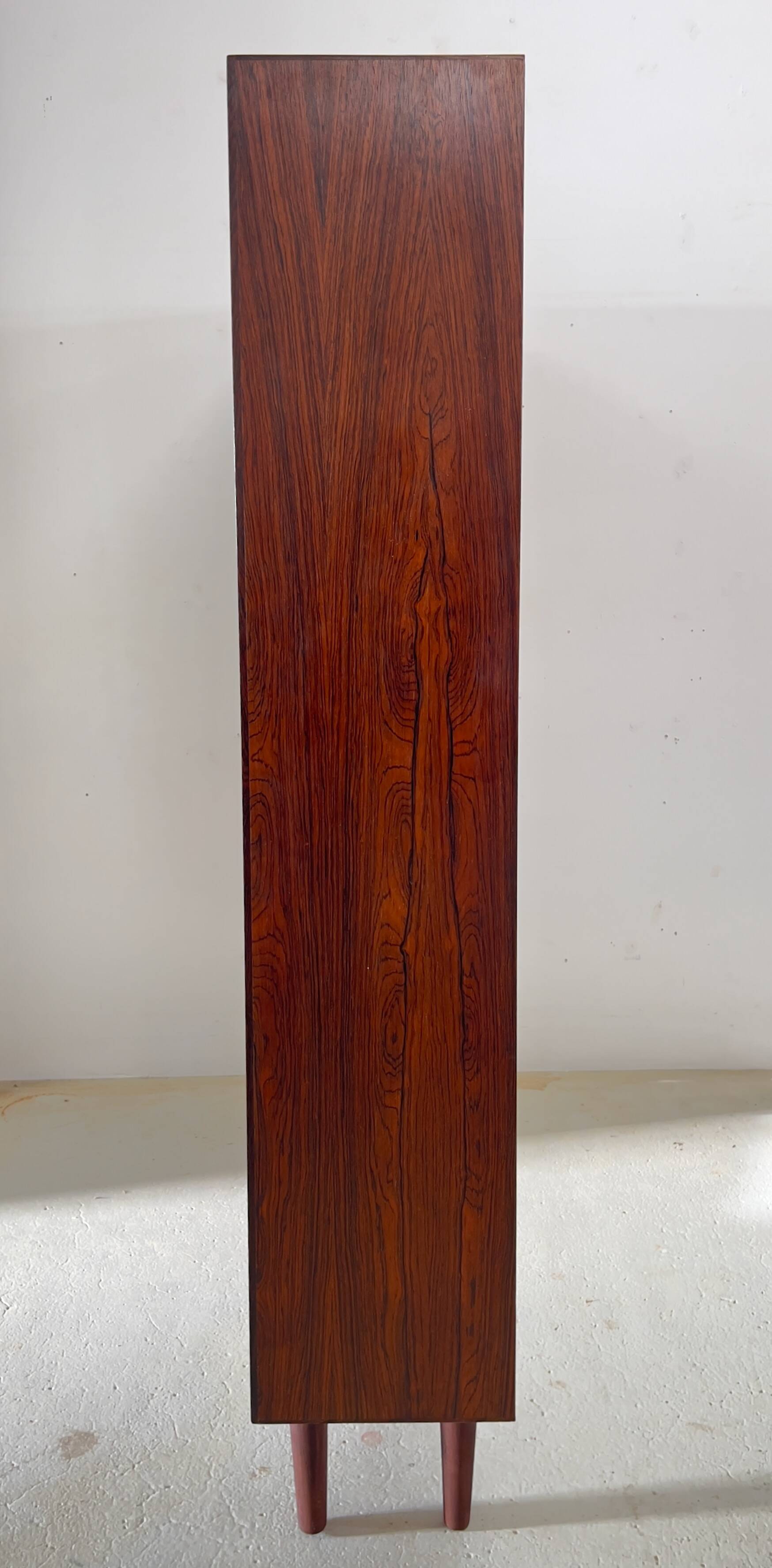 Rosewood Model 6 Bookcase by Omann Jun Mobelfabrik, 1960s