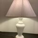 Lamp foot in Opaline de Sèvres and brass, 1950
