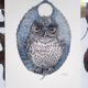 "Blue night" China ink