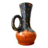 Vase XXL en céramique vintage 1960