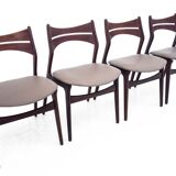 Chairs, Danish design, 1960s Design by Eric Buck.