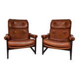 Pair of Scandinavian armchairs