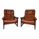 Paire de fauteuils scandinaves