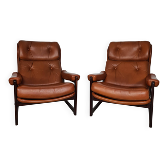 Pair of Scandinavian armchairs
