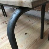 Authentic schoolboy's bench