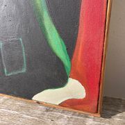 Peinture abstraite femme huile sur toile
