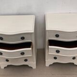 Pair of English-style bedside tables