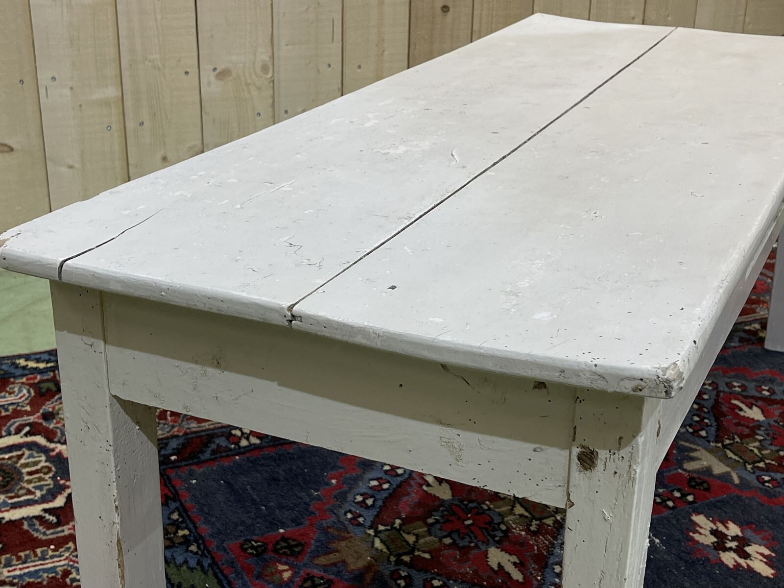 Fir coffee table - early twentieth century