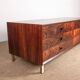 Danish low chest of drawers in rosewood, 6 drawers, by Erik Brouer 1960.