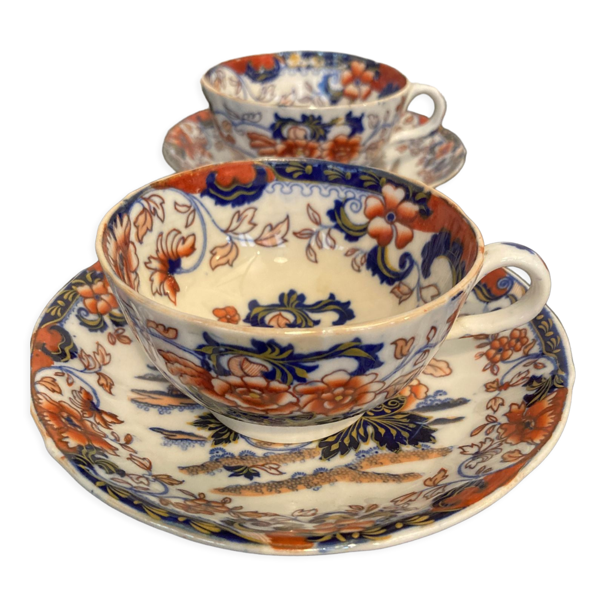 Set 4 cups and saucers Minton Amherst 824