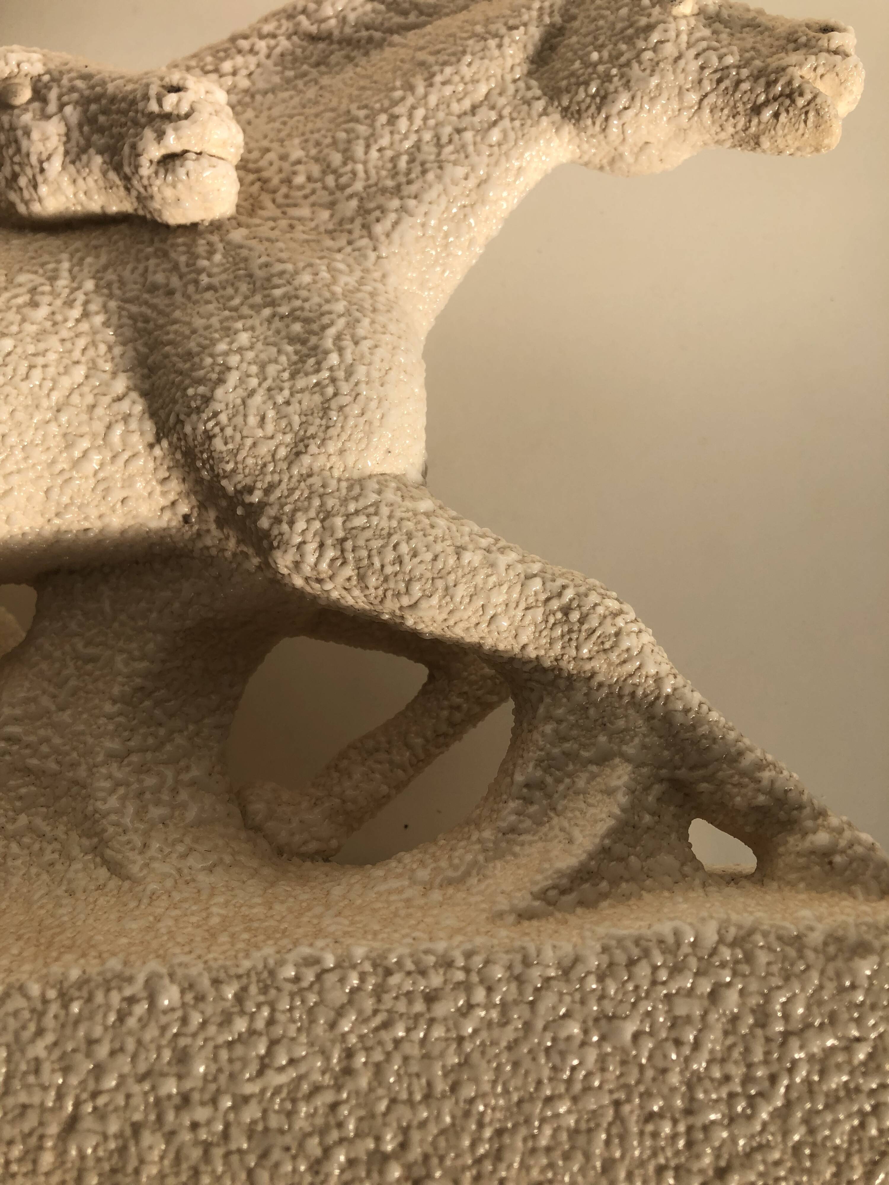 Vintage ceramic horses