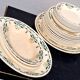 Dining table service, ironstone, Choisy le Roi