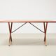 Table à manger AT-303 Sawhorse de Hans Wegner pour Andreas Tuck Danemark 1955