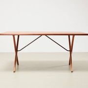 Hans Wegner AT-303 Sawhorse Dining Table for Andreas Tuck Denmark 1955