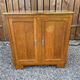 Ancien buffet vintage parisien deux portes