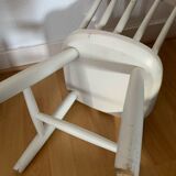 White vintage children's chair