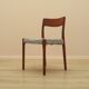 Teak chair, Danish design, 1960s, manufacturer: EMC Möbler