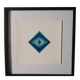 Tableau Vintage Art Optique - Victor Vasarely - Frame 40x40cm