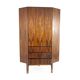 Angled Rosewood Wardrobe, 1960s