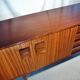Enfilade scandinave en teck et palissandre