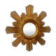 Vintage sun mirror, Italy 1950s
