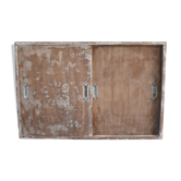 Meuble a glissiere / caisson mural