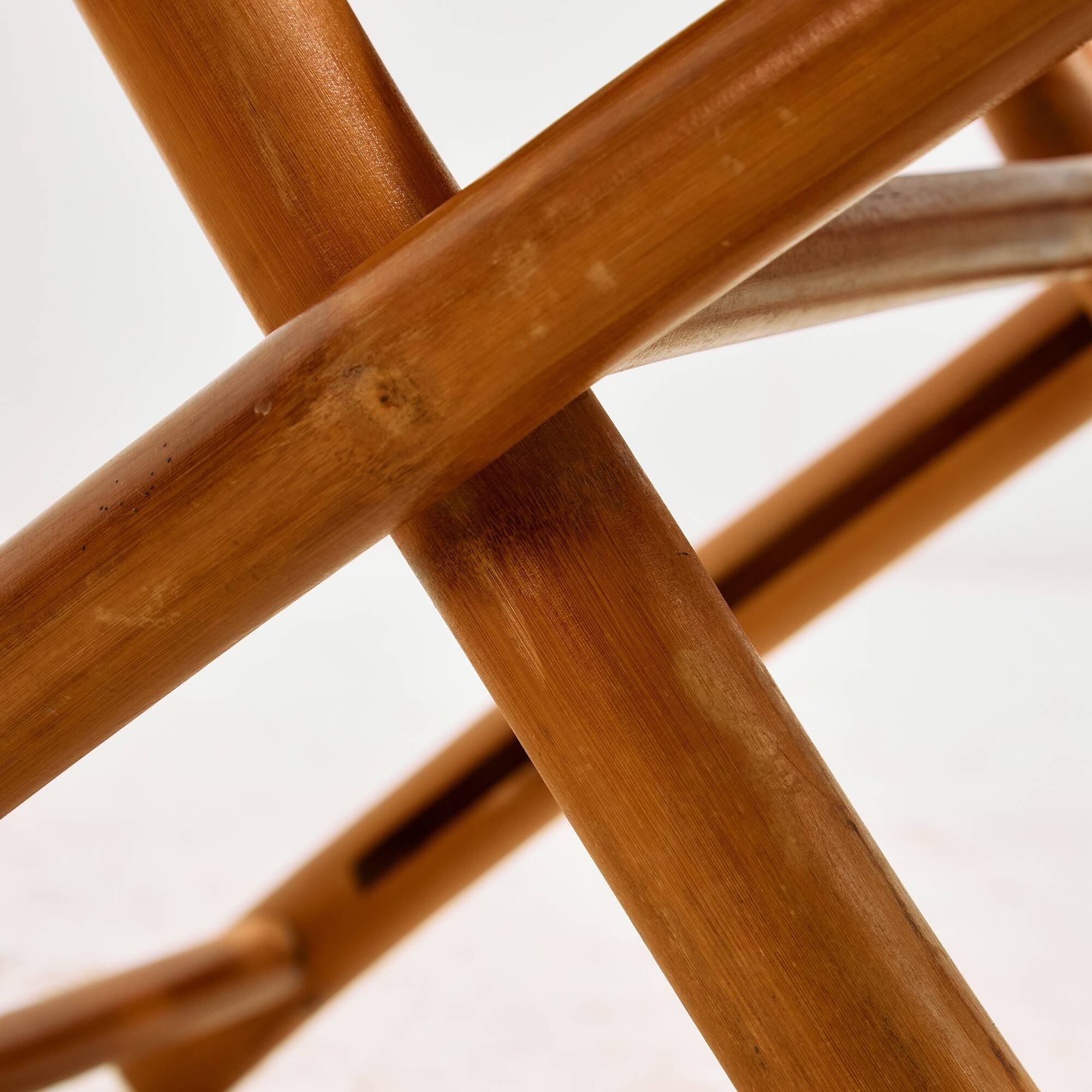 Foldable bamboo chair