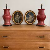 Lot Porcelain Lamps