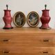 Lot lampes porcelaine