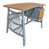Vintage wicker desk