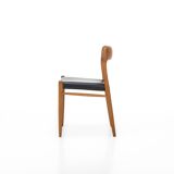 Set of 6 dining chairs by Niels O. Møller, Model 75