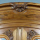 Louis XV wardrobe in walnut with blond patina circa 1880-1900