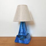 Swedish glass lamp, 1970s