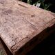 Workshop workbench L261xD50xH80,5cm old beech