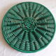 Dessous de plat vallauris vert années 50