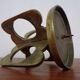 Brutalist Bronze Candle Holder, 1960s