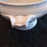 Soup tureen in opaque faience of Lunéville