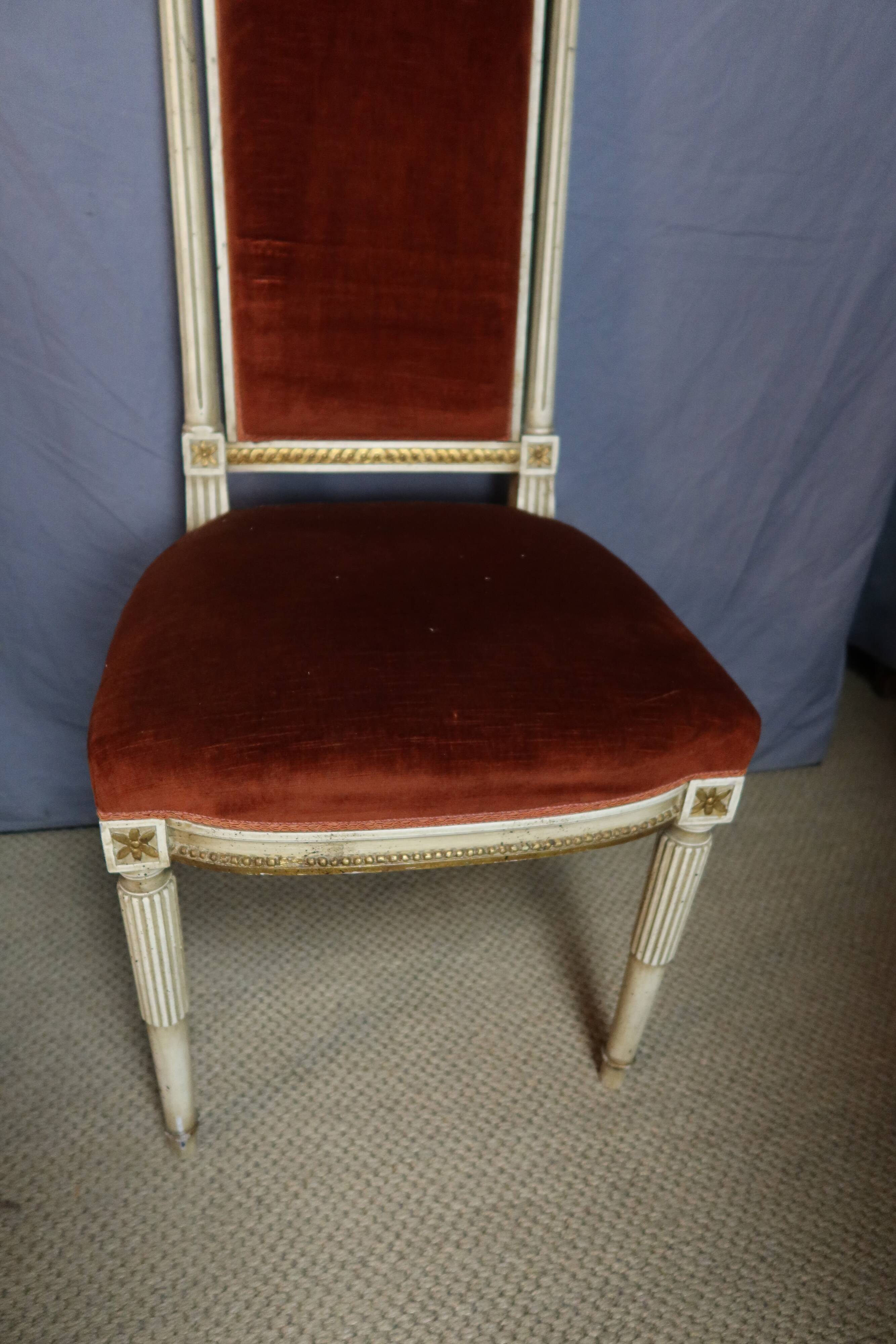 chaises de style directoire