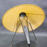 Helena Frantova Table Lamp 1960s Chrome Paper Shade