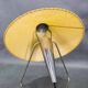 Helena Frantova Table Lamp 1960s Chrome Paper Shade