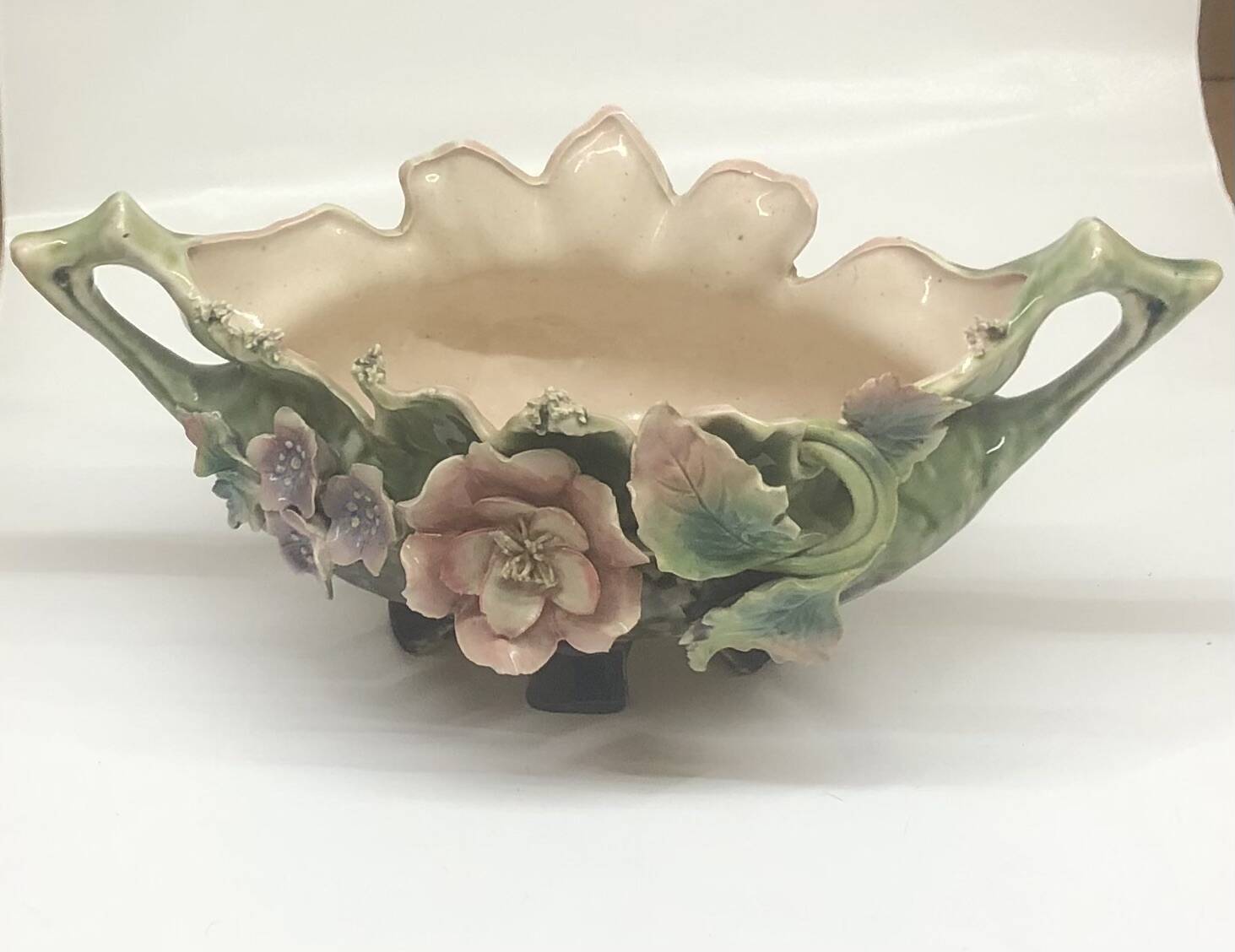 Flower slip planter vase 1900